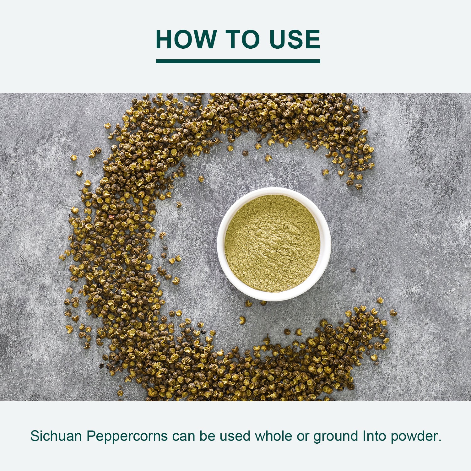 Green Sichuan Peppercorns, 4 oz.