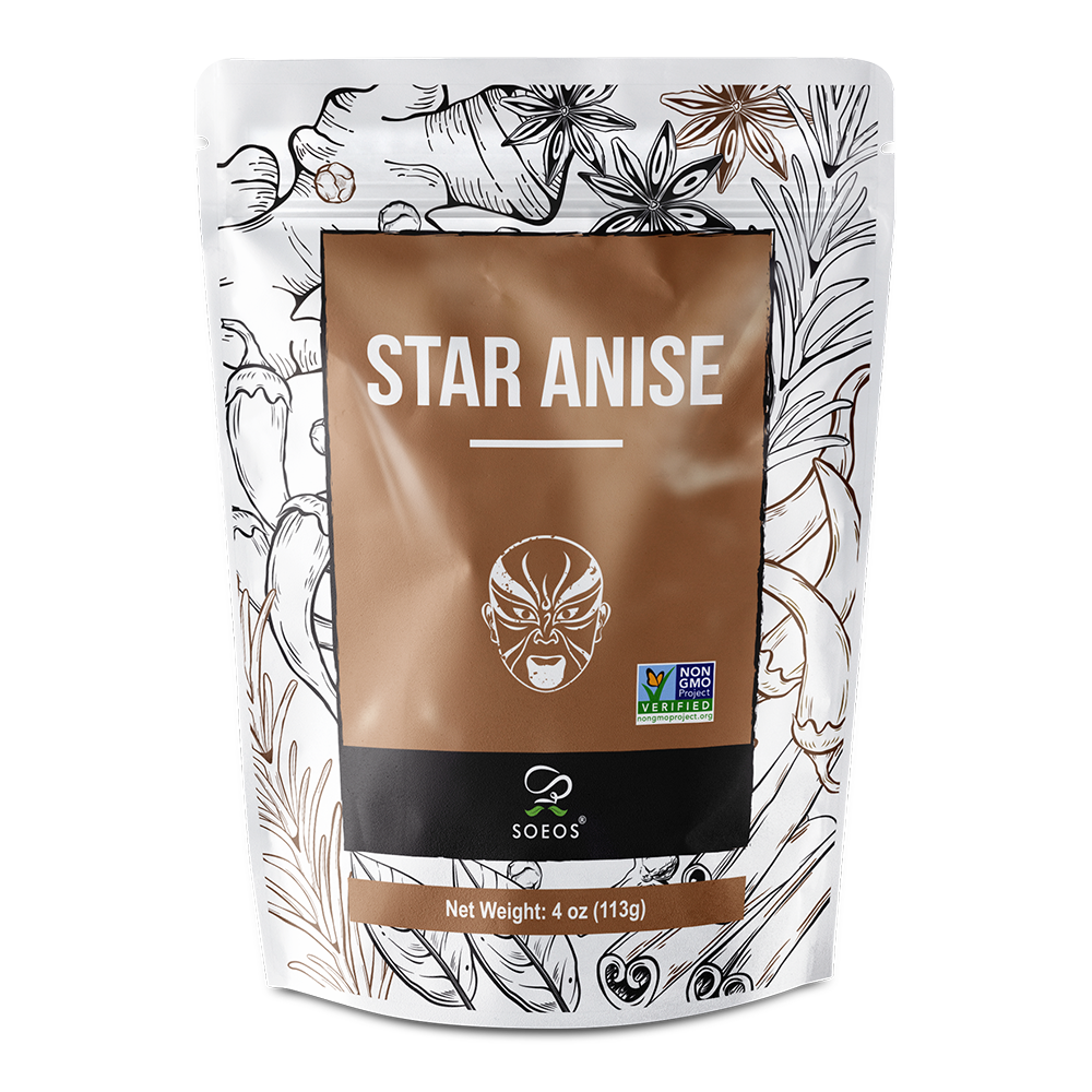 Star Anise Seeds (Anis Estrella), 4 oz - Case of 100