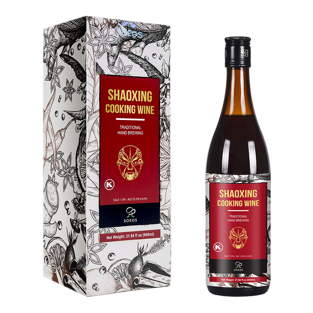 Shaoxing Cooking Wine 21.64 fl oz (640ml) - Case of 12