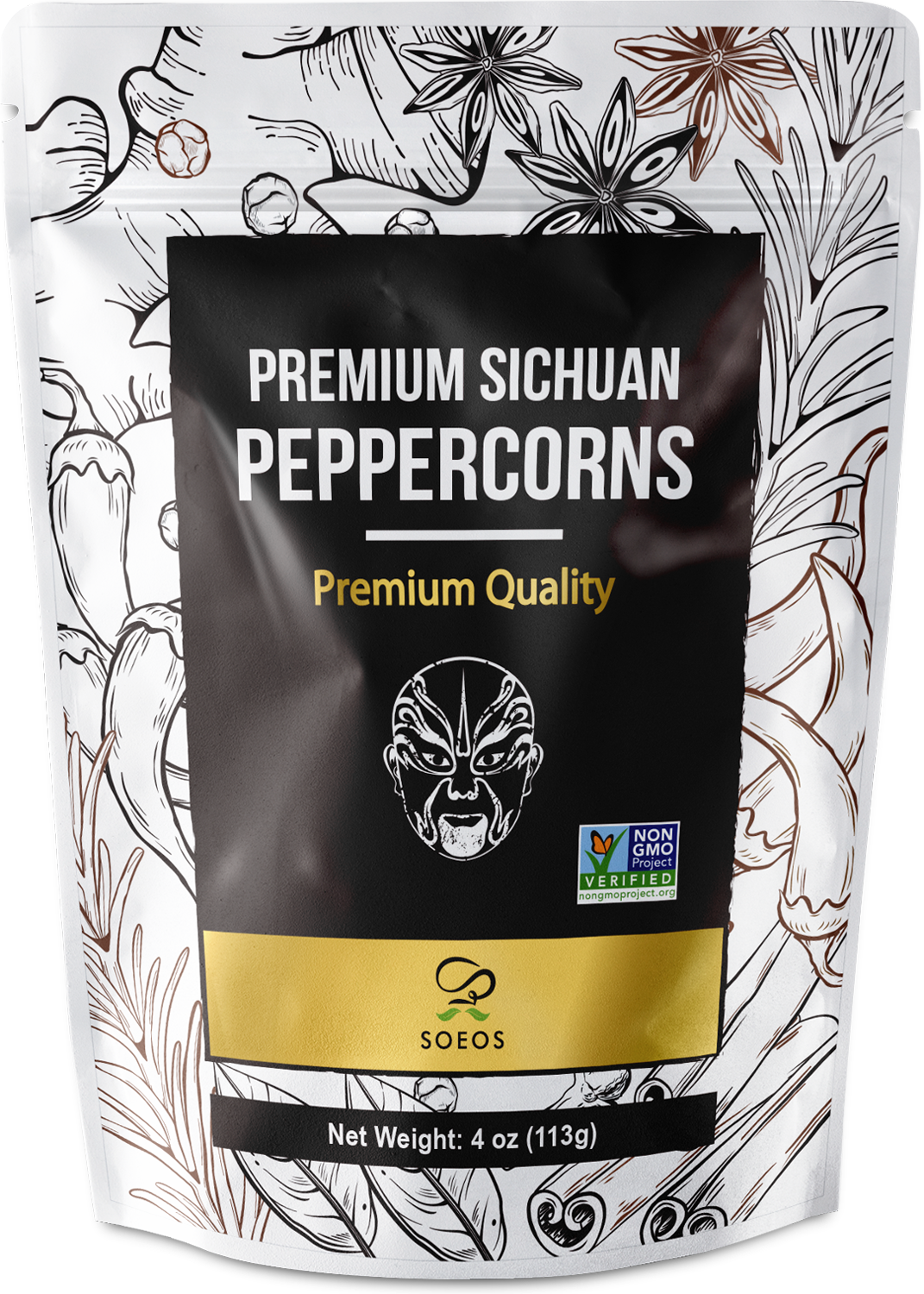 Premium Szechuan Peppercorns, 4oz (113g)