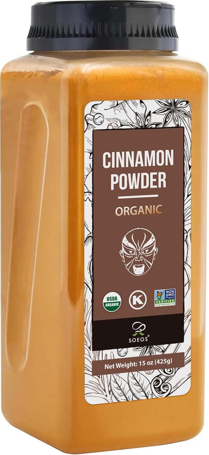Cinnamon Powder Organic, 15 Ounce (425g)