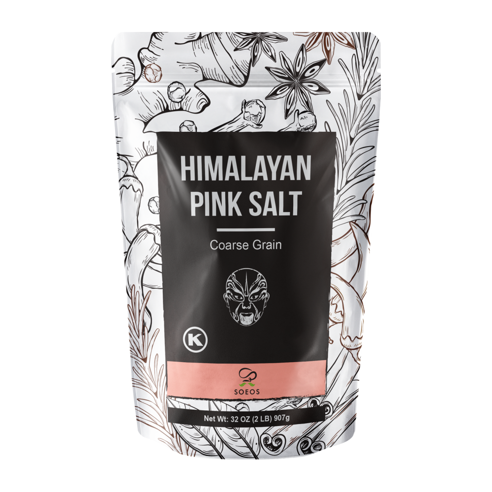 Pink Himalayan Salt, Coarse Grain, 2lbs.