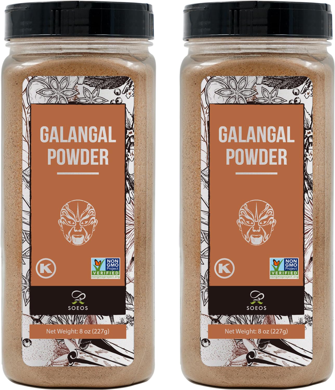Galangal Powder 8oz (227g), Twin Pack, 16oz Total
