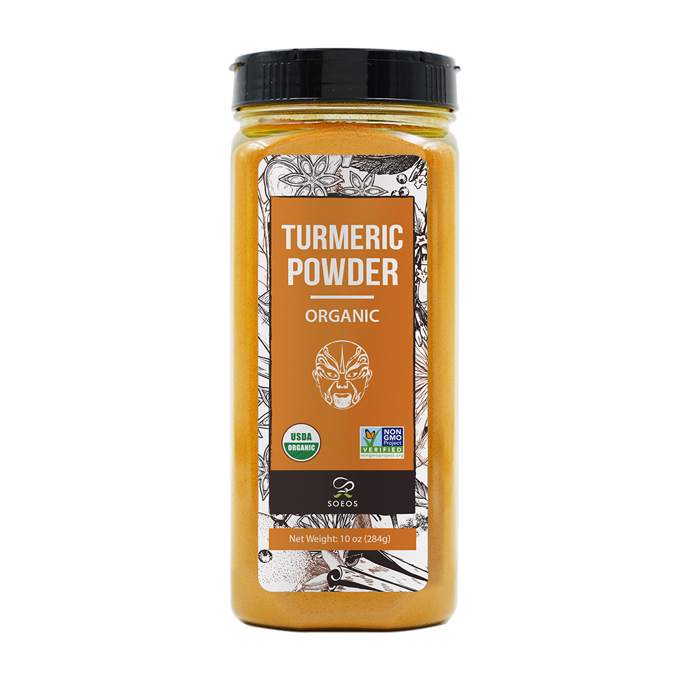 Organic Turmeric Powder, 10oz (284g) - Case of 60