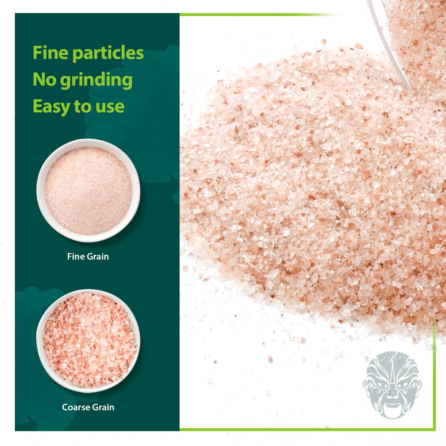 Pink Himalayan Salt, Fine Grain, 39 oz.