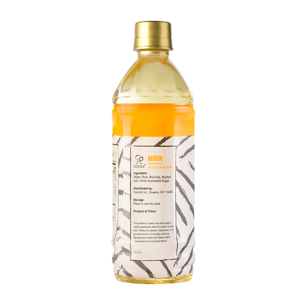 Mirin Cooking Wine, 16.9 fl oz, 500 ml - Case of 24