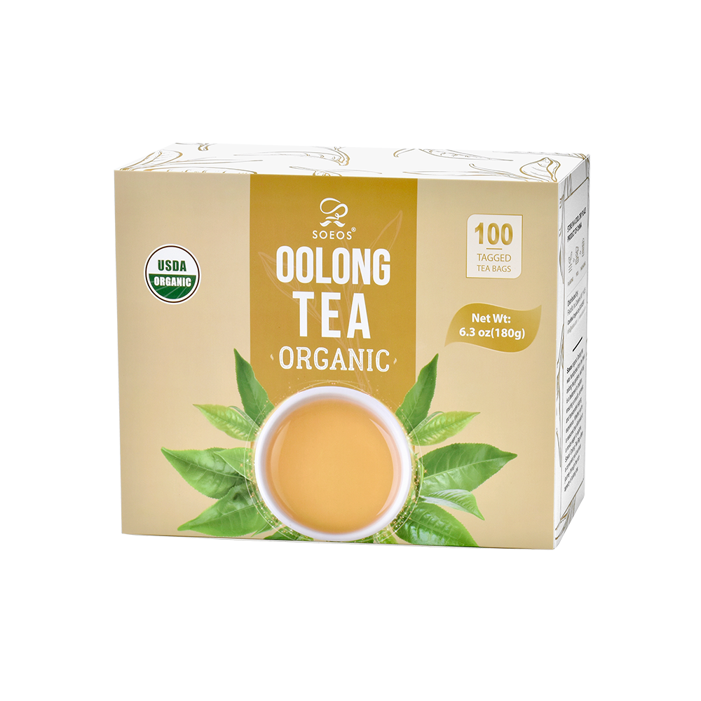 Organic Oolong Tea, 100 Tea Bags, 6.3 oz