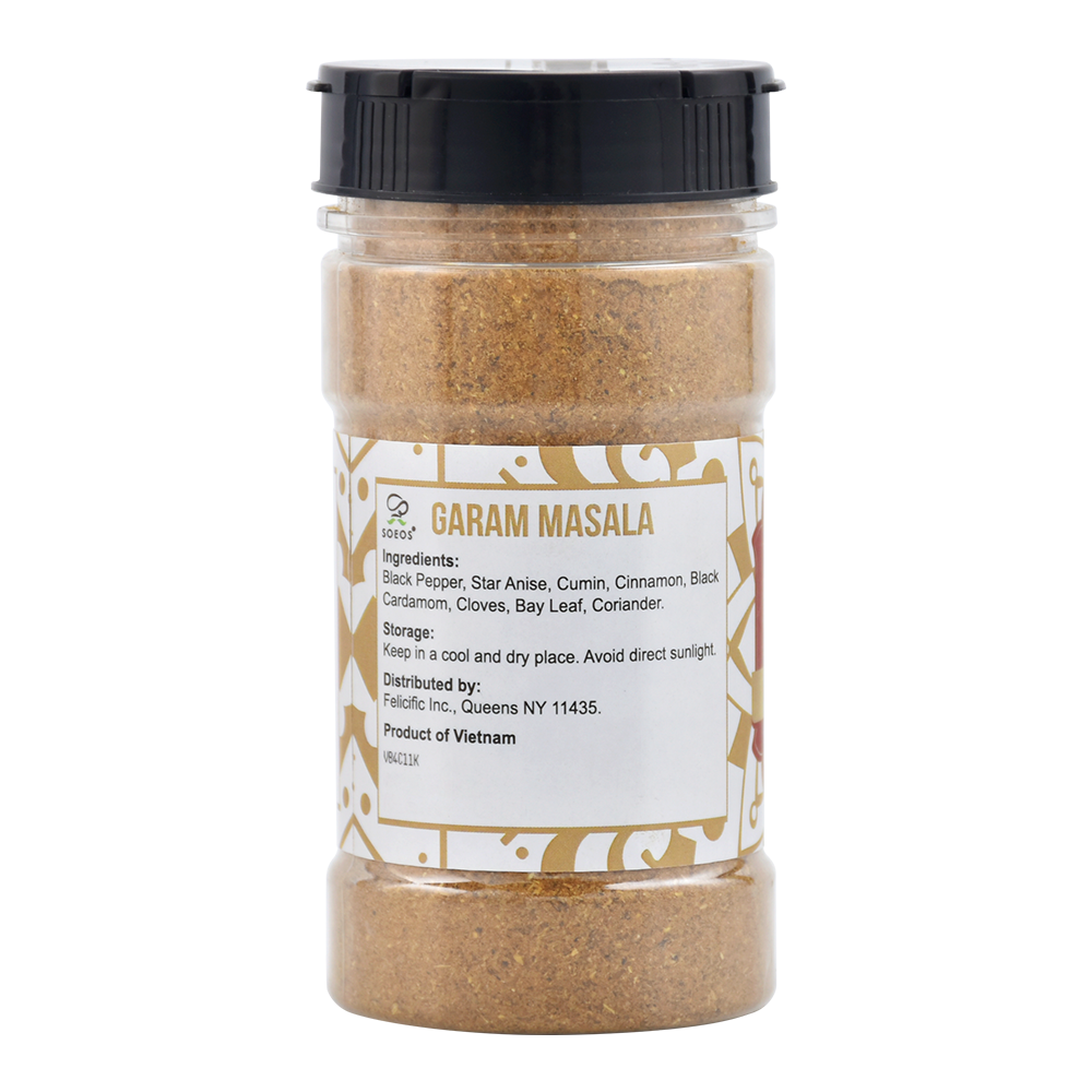 Garam Masala, 3.2 oz (90g), Garam Masala Powder, Indian 10-Spice Blend