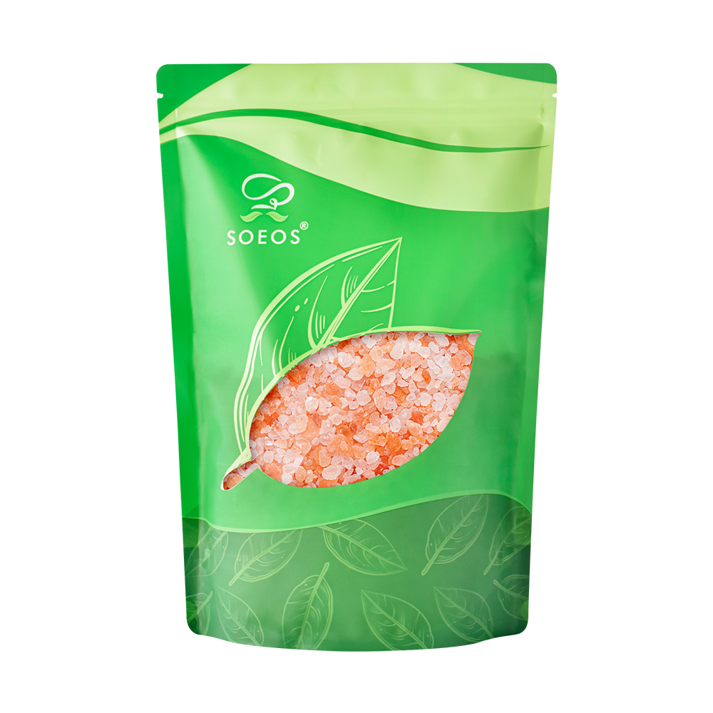 Soeos Coarse Grain Himalayan Pink Salt, 2kg/ 70.5oz