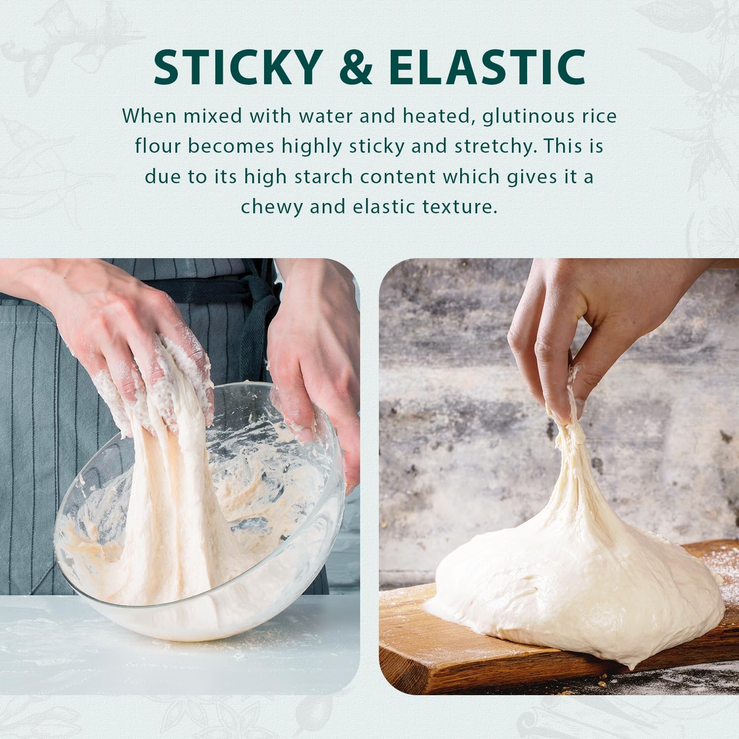 Glutinous Rice Flour 16 Ounce (Basic), 1