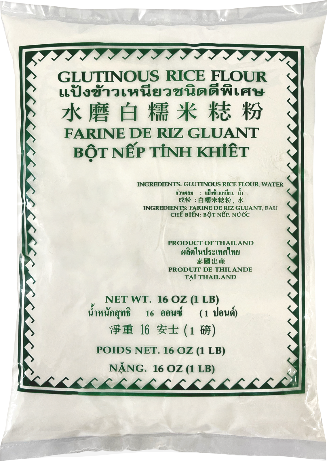 Glutinous Rice Flour 16 Ounce (Basic), 1