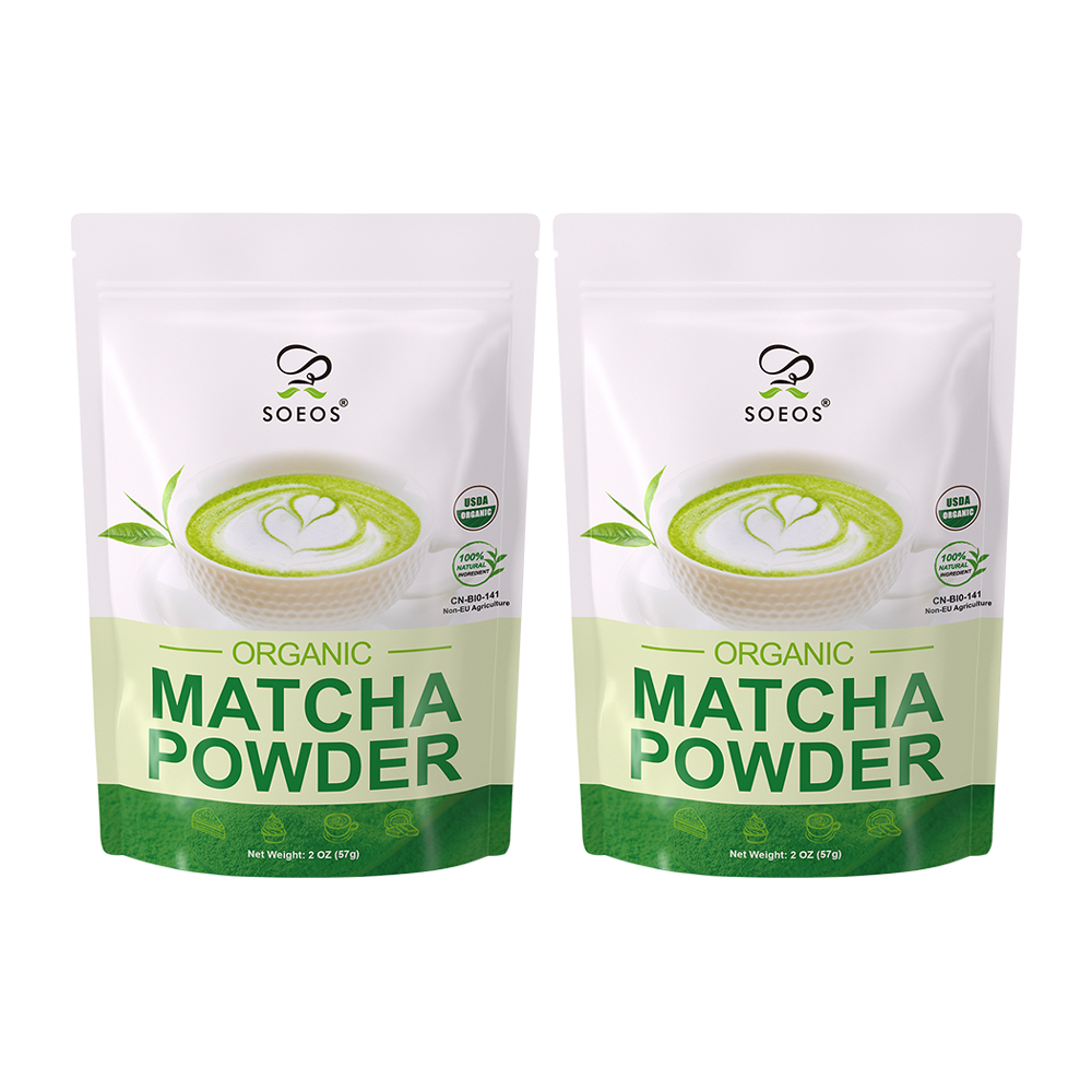 Organic Matcha Powder, 2 oz (2 Pack)