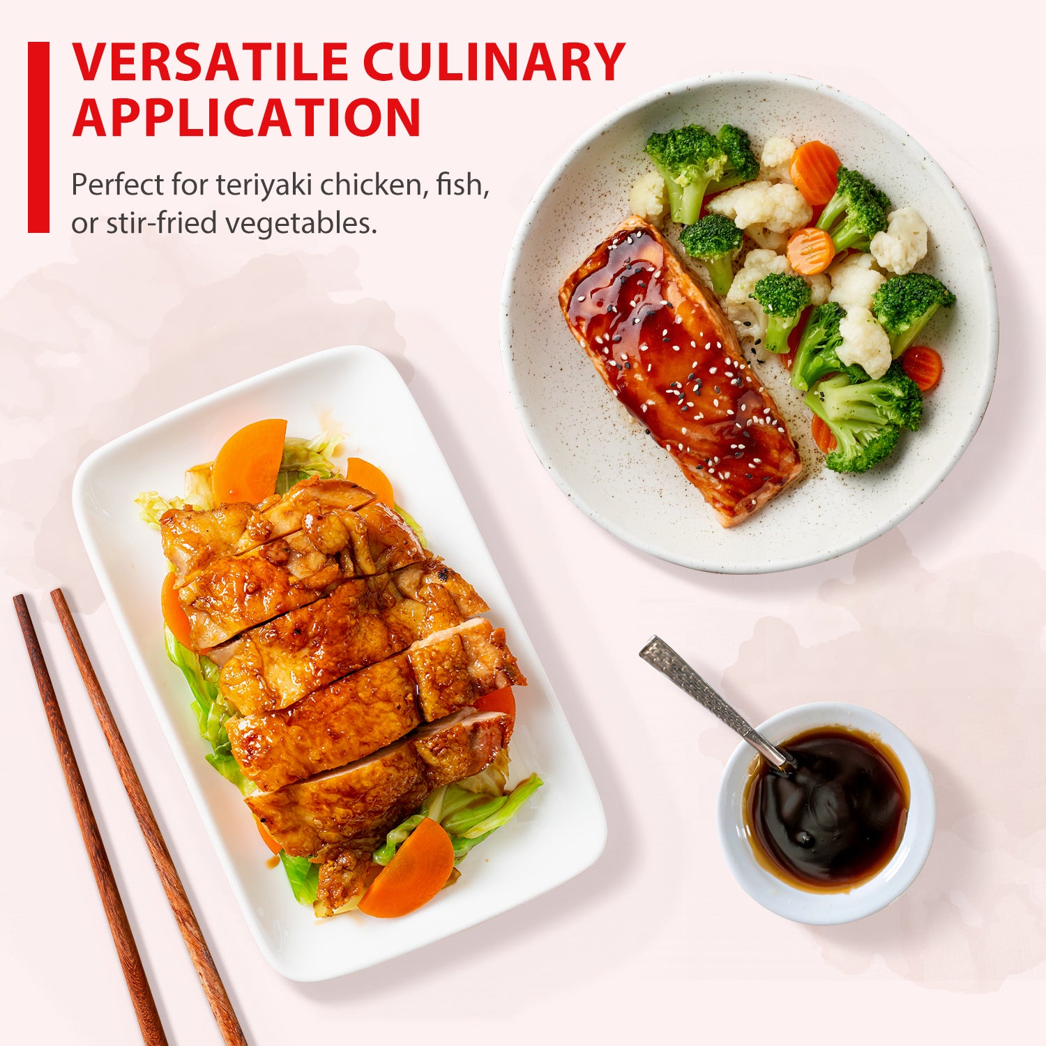 Teriyaki Sauce, 16.9 Fl Oz (500 ml), 2 Pack