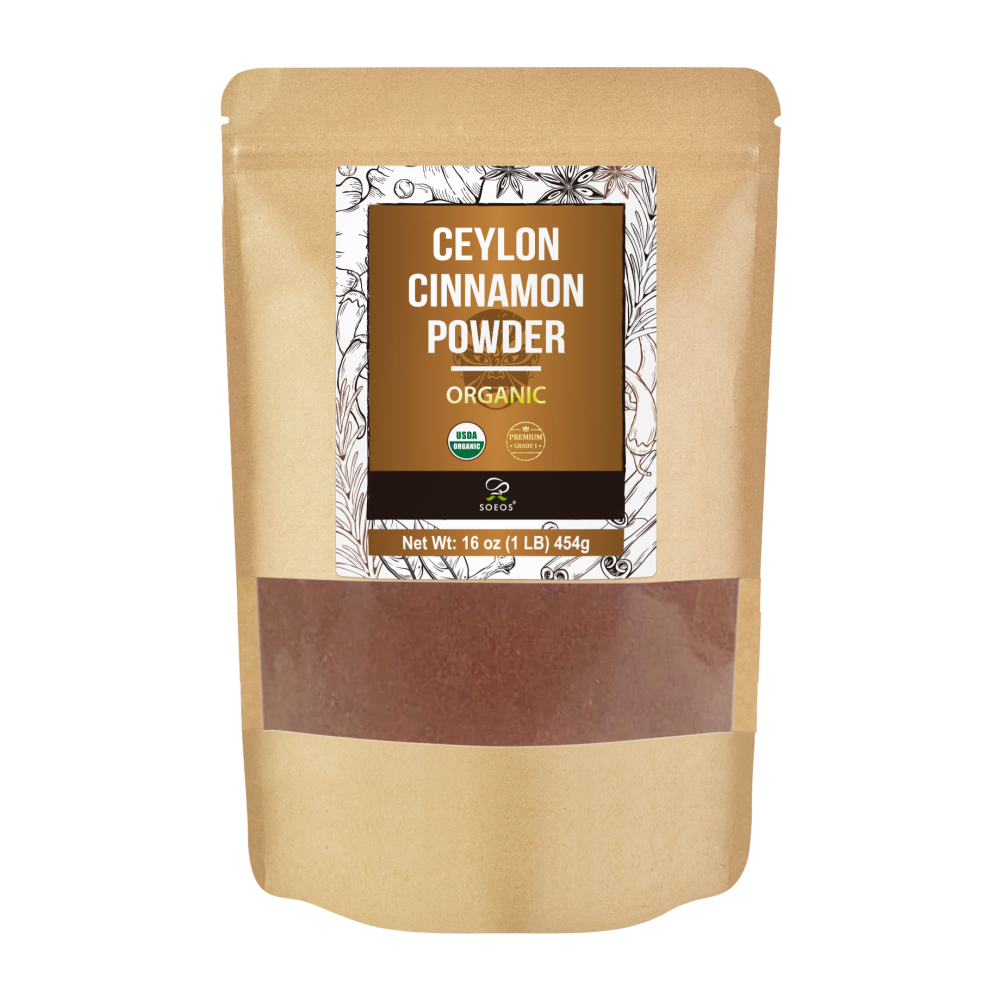 Organic Ceylon Cinnamon Powder, 16oz (454g)