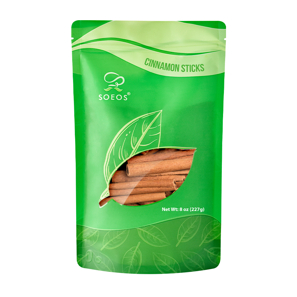 Soeos Cinnamon Sticks, 8 oz - Case of 25