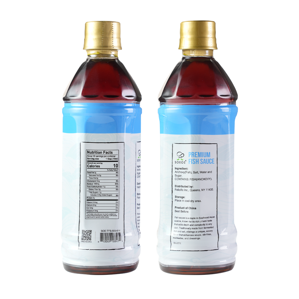 Fish Sauce, 16.9 fl oz (500ml), 2 Pack