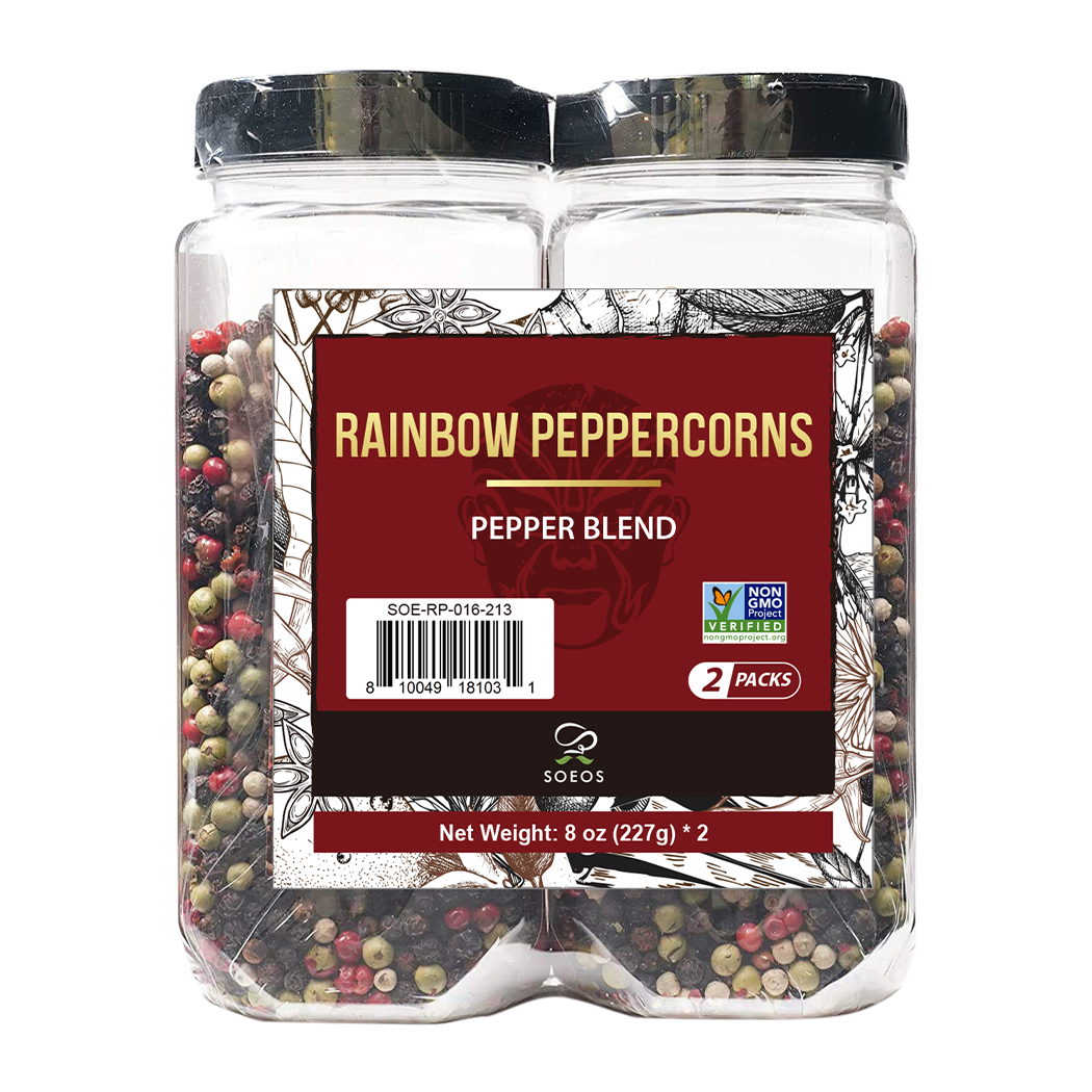 Rainbow Peppercorns, 8 oz