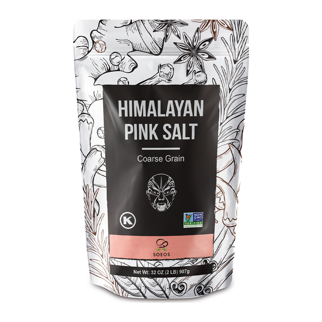 Pink Himalayan Salt, Coarse Grain, 2lbs.