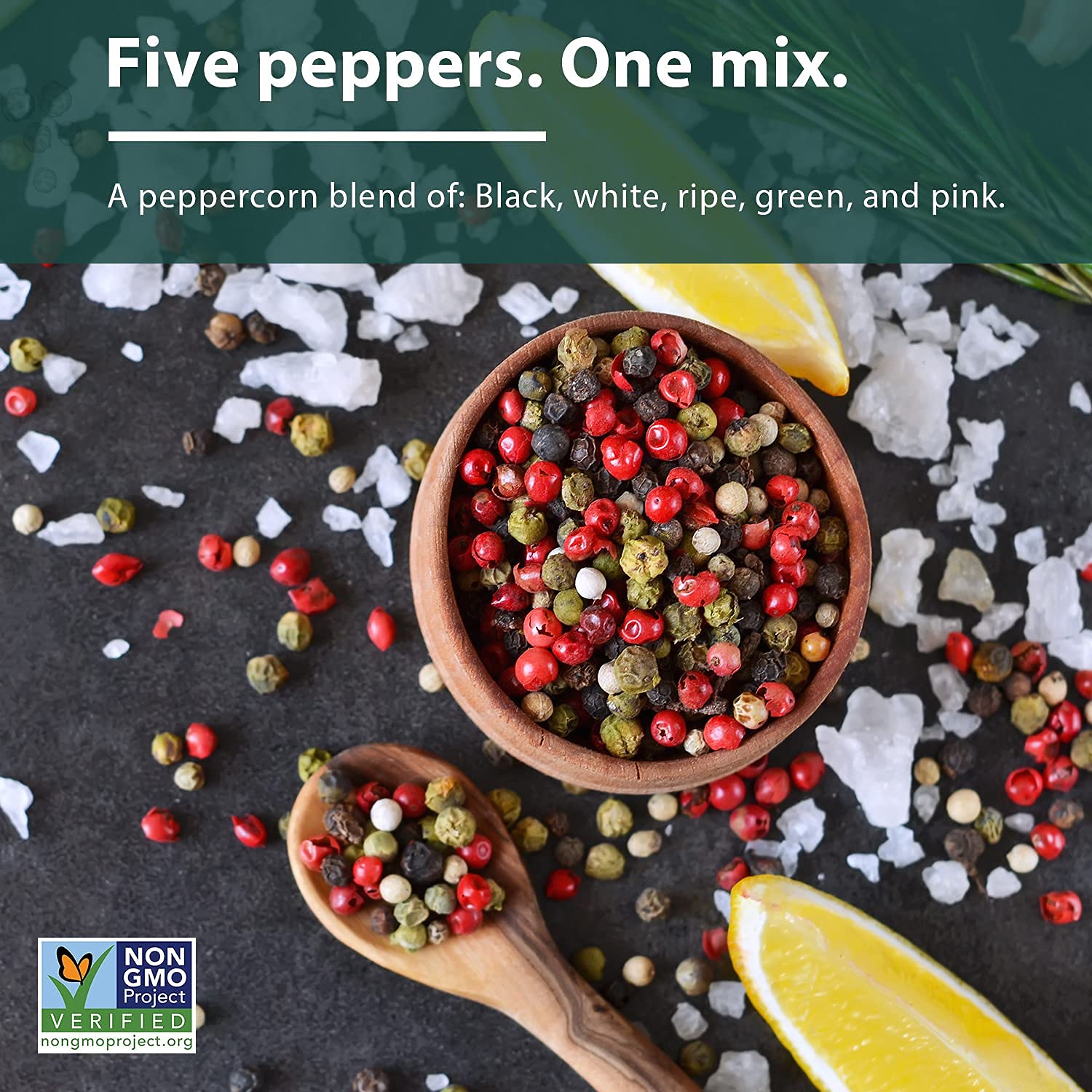 Rainbow Peppercorns Mix